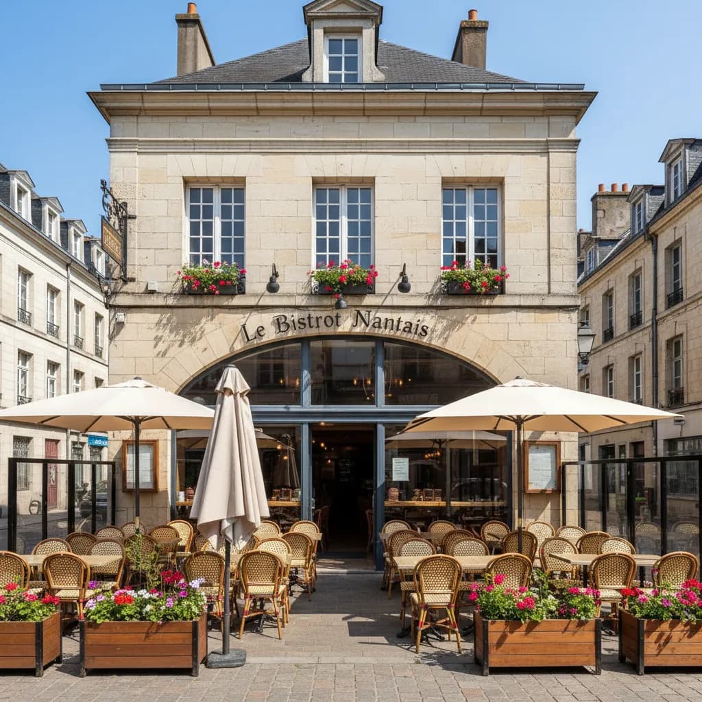 Restaurant à Nantes : terrasse - licence IV - Image 1