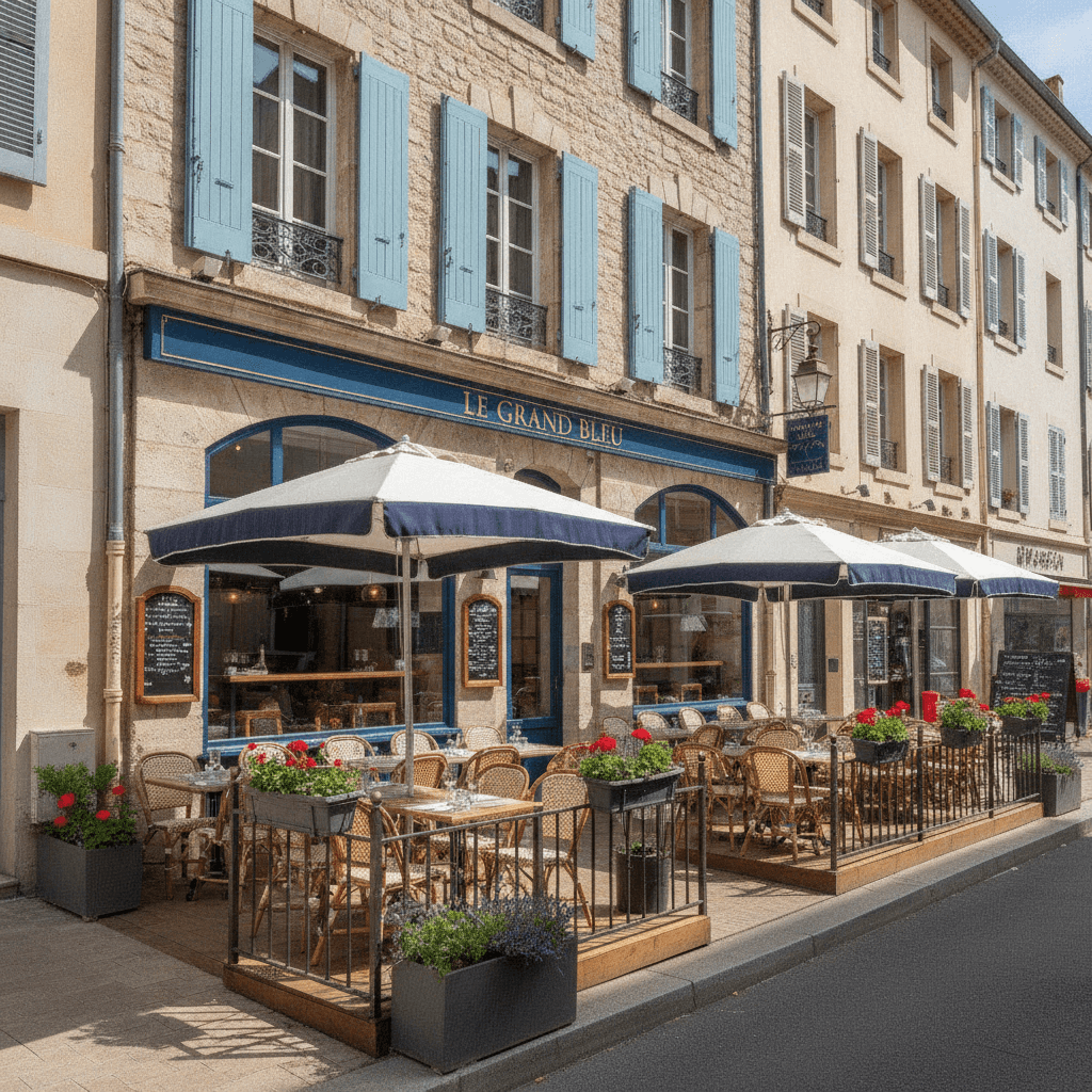 Restaurant 390m² à Toulon : terrasse - licence IV
