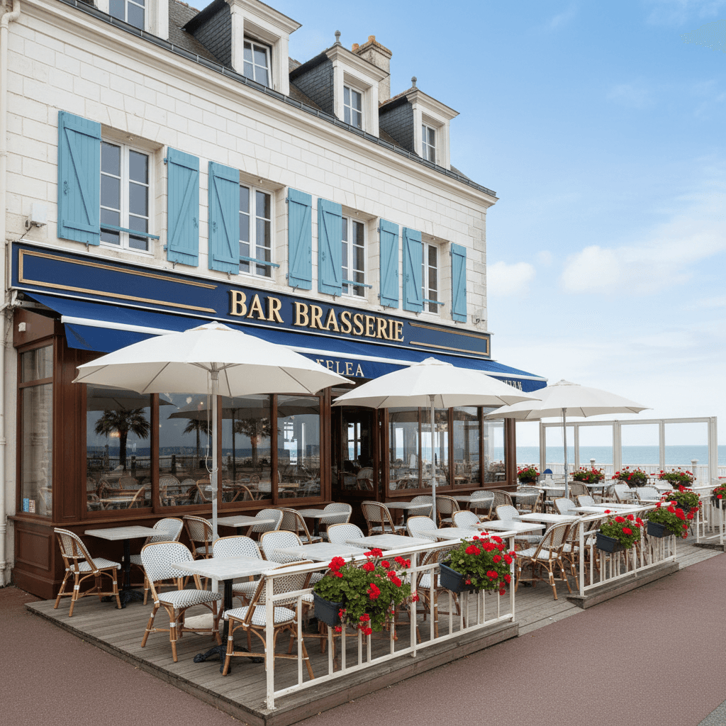 Bar-brasserie 300m² à Les Sables-D'Olonne : terrasse - licence IV - Image 1