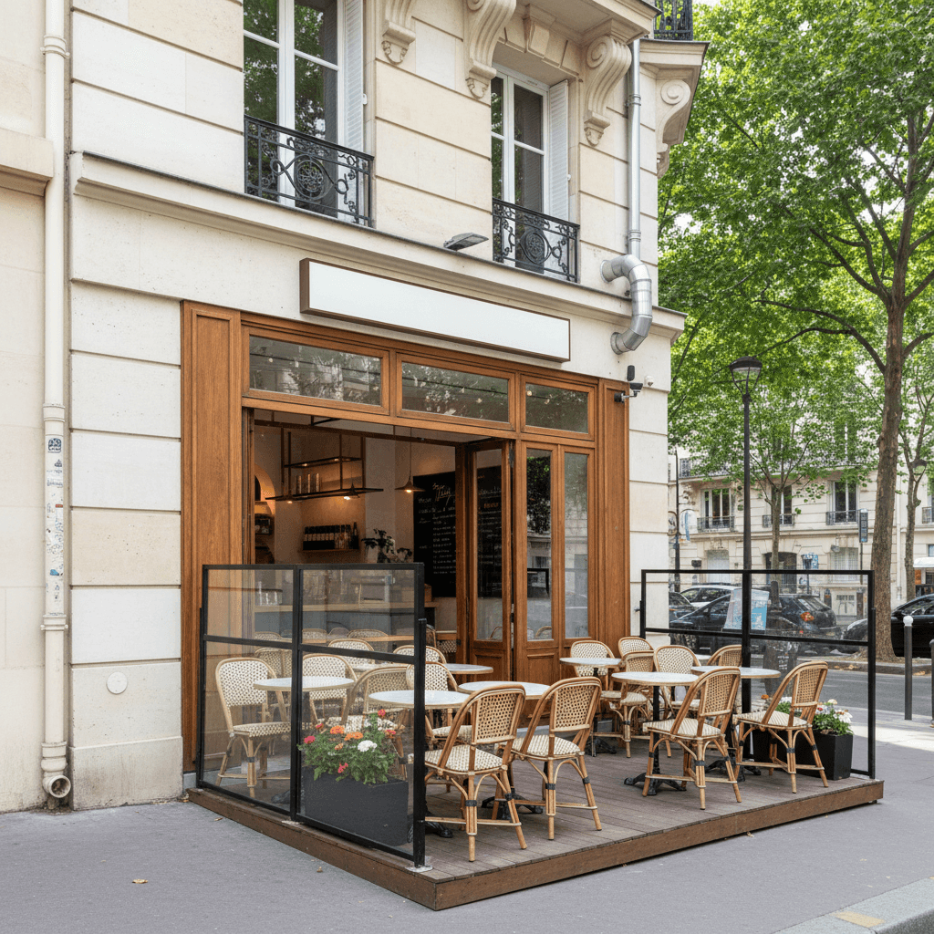 Local de Restauration avec Terrasse à Paris - Image 1