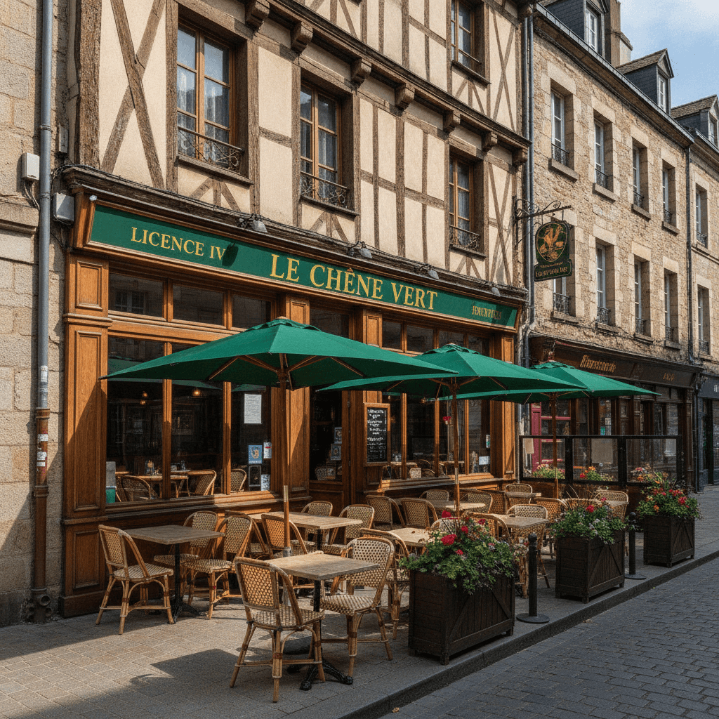 Restaurant à Rennes : terrasse - licence IV