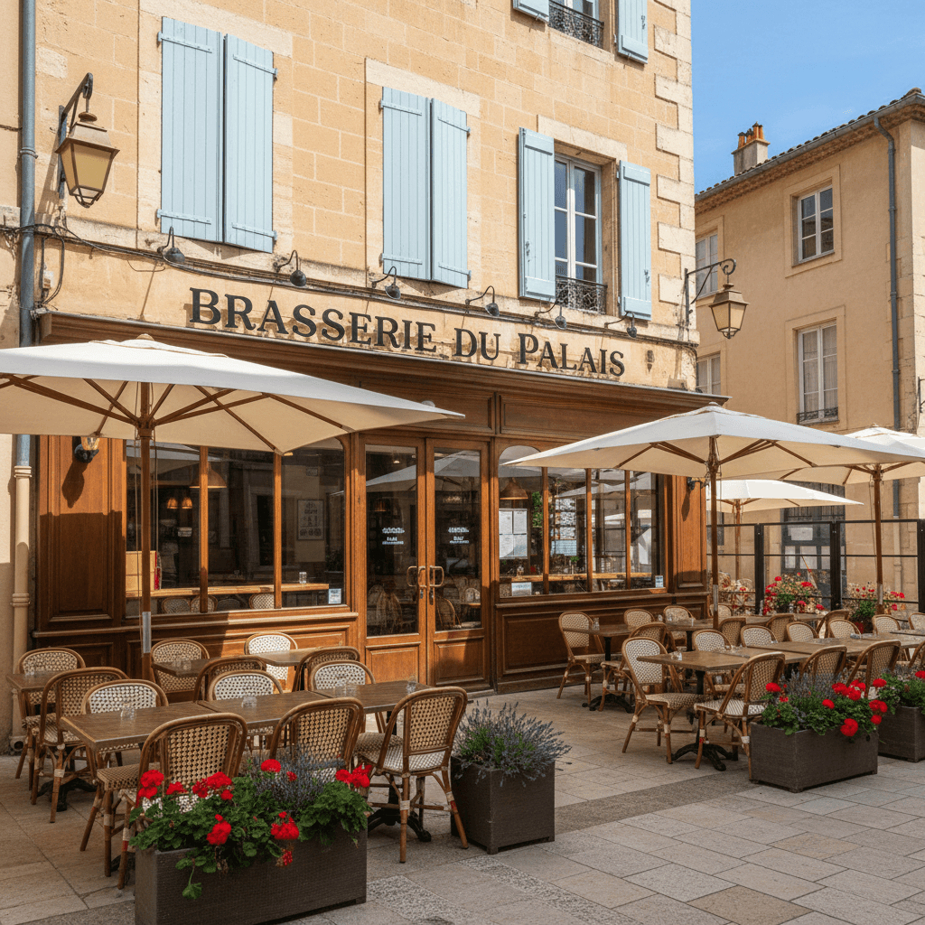 Bar-brasserie 300m² à Avignon : terrasse - licence IV - Image 1