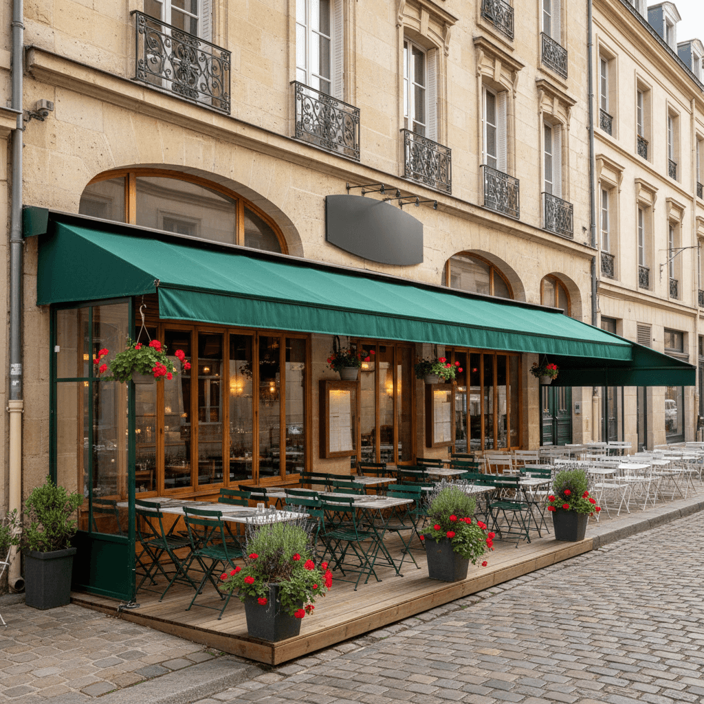 Restaurant 200m² : terrasse - licence IV - Image 1