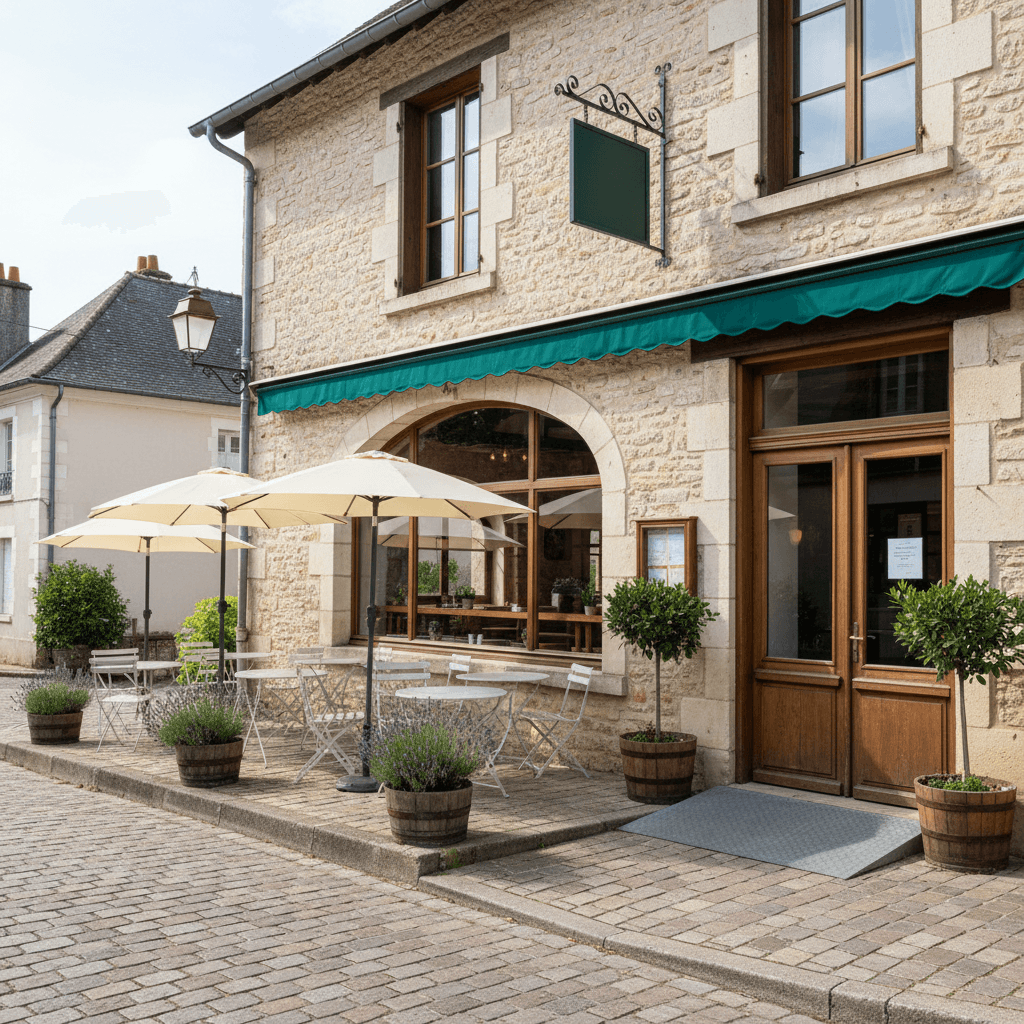 Restaurant 130m² à Charnoz-Sur-Ain : terrasse - licence IV - Image 1