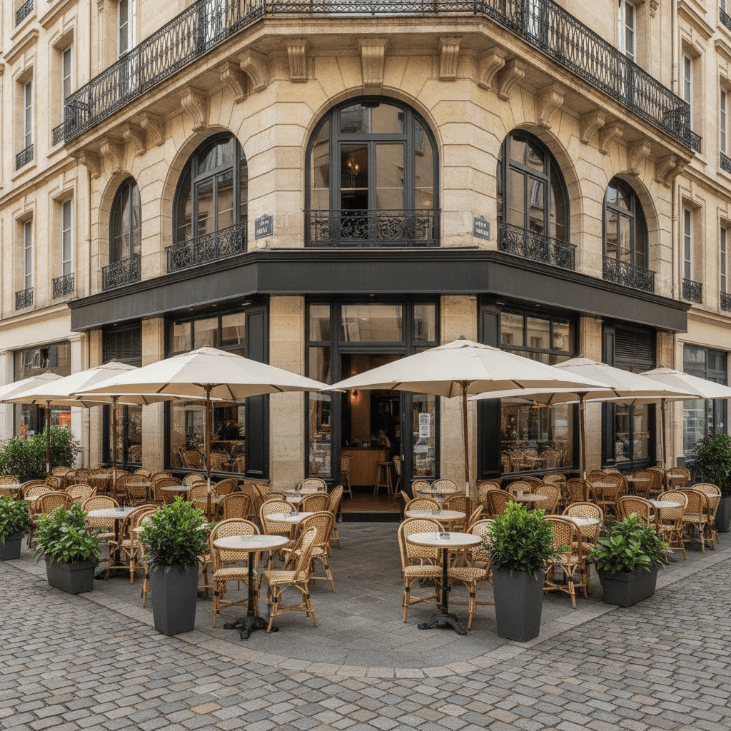 Restaurant 140m² à Nantes : terrasse - licence IV