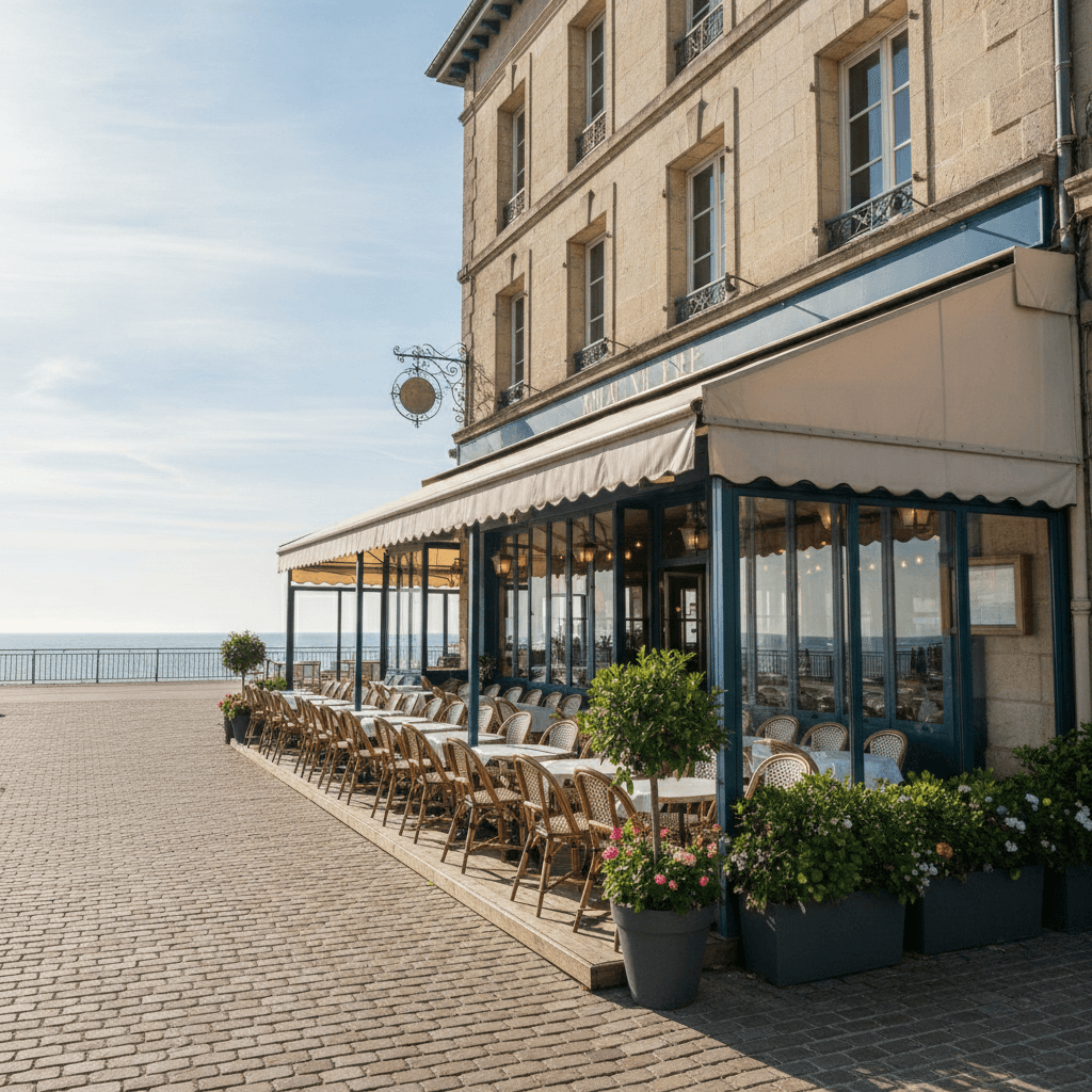 Restaurant à Nantes : terrasse - licence IV