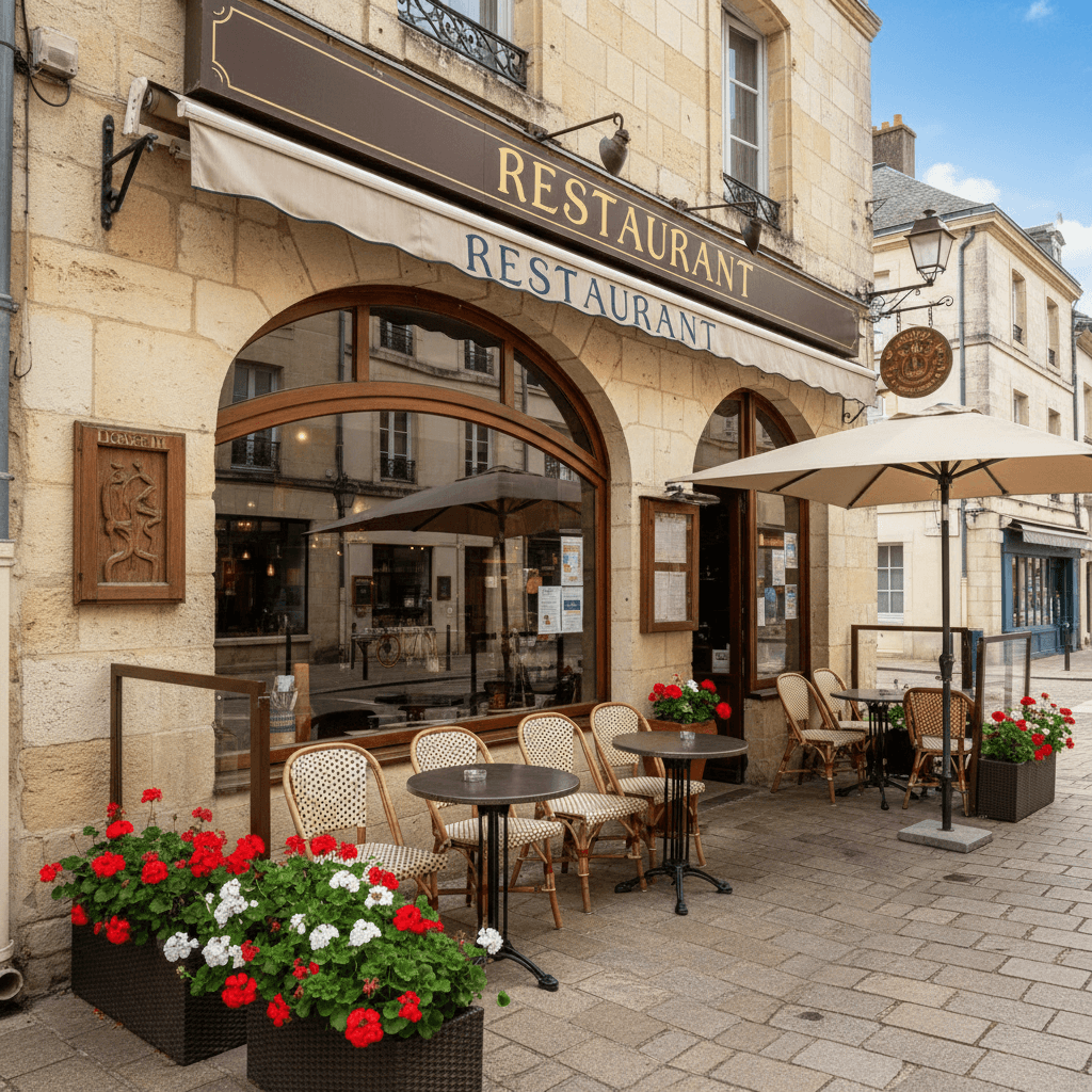 Restaurant 250m² à Cognac : terrasse - licence IV - Image 1