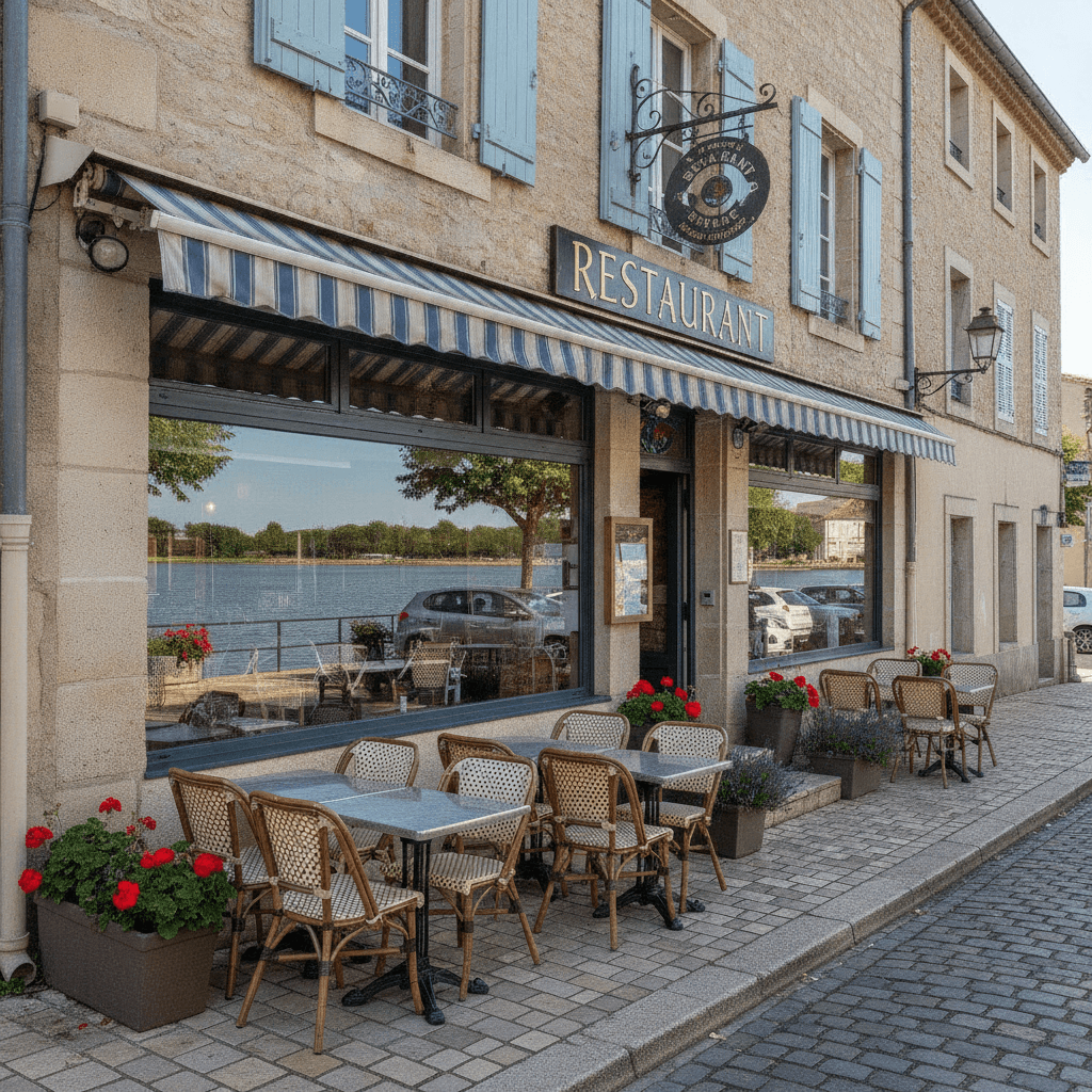 Restaurant 115m² à Martigues : terrasse - extraction - Image 1