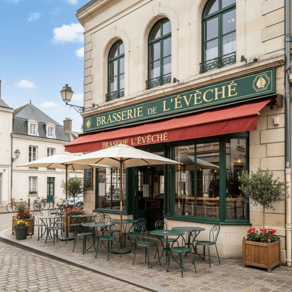 Bar-brasserie 100m² à Bayeux : terrasse - licence IV - Image 1