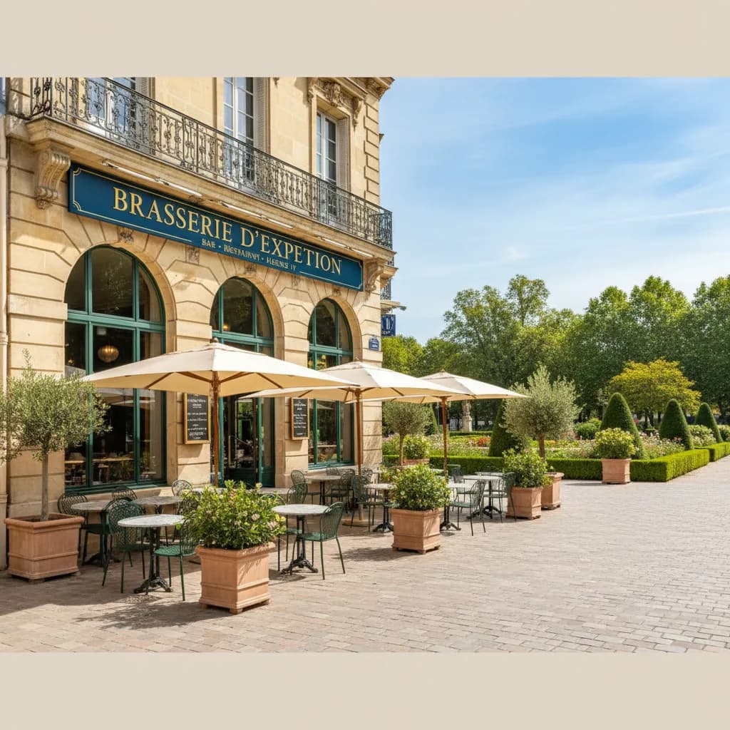 Bar-brasserie à Bordeaux : terrasse - licence IV - Image 1