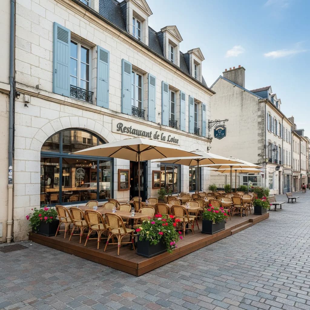Restaurant 350m² à Nantes : terrasse - licence IV - Image 1