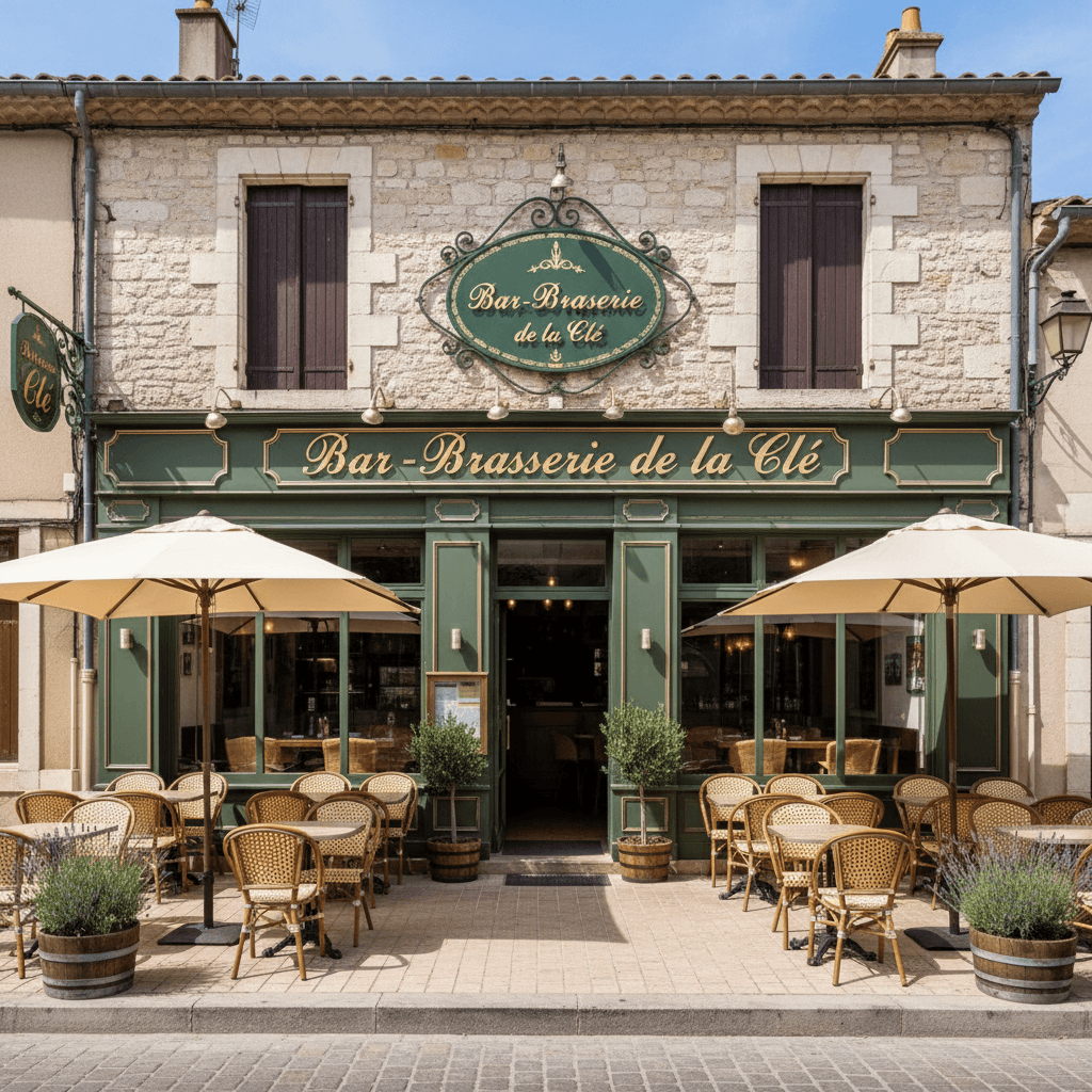 Bar-brasserie 399m² à Ginestas : terrasse - licence IV - Image 1