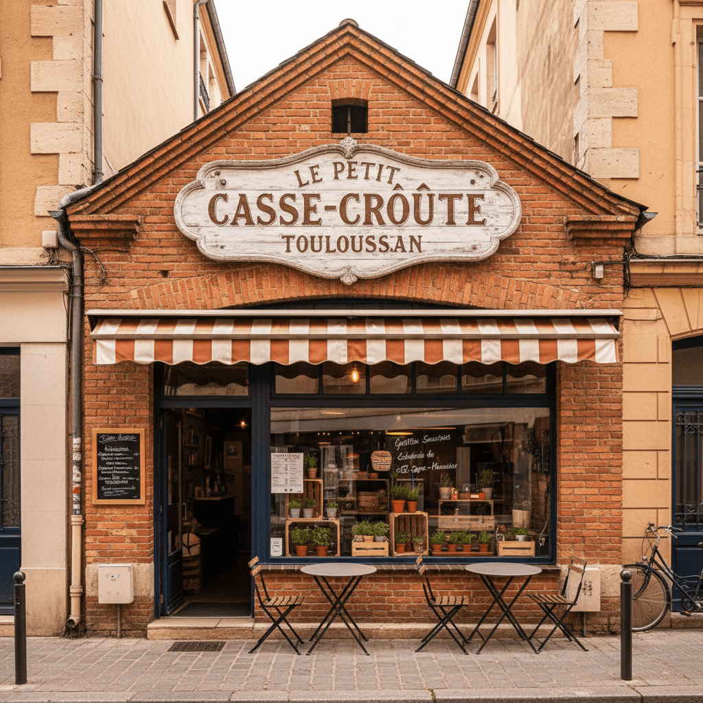 Snack 70m² à Toulouse : terrasse - licence IV