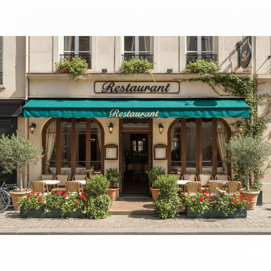 Restaurant : terrasse - licence IV - Image 1