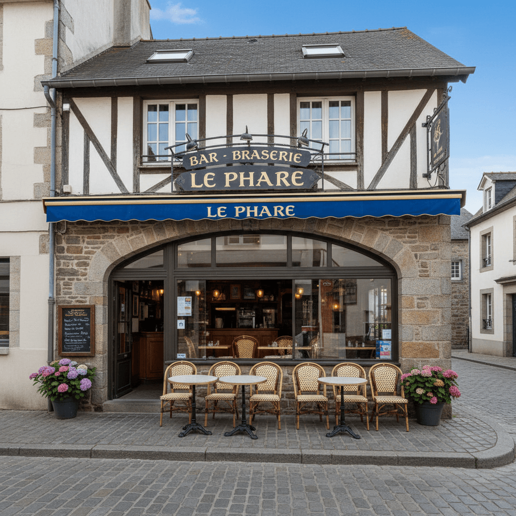 Bar-brasserie à Vannes : terrasse - licence IV - Image 1