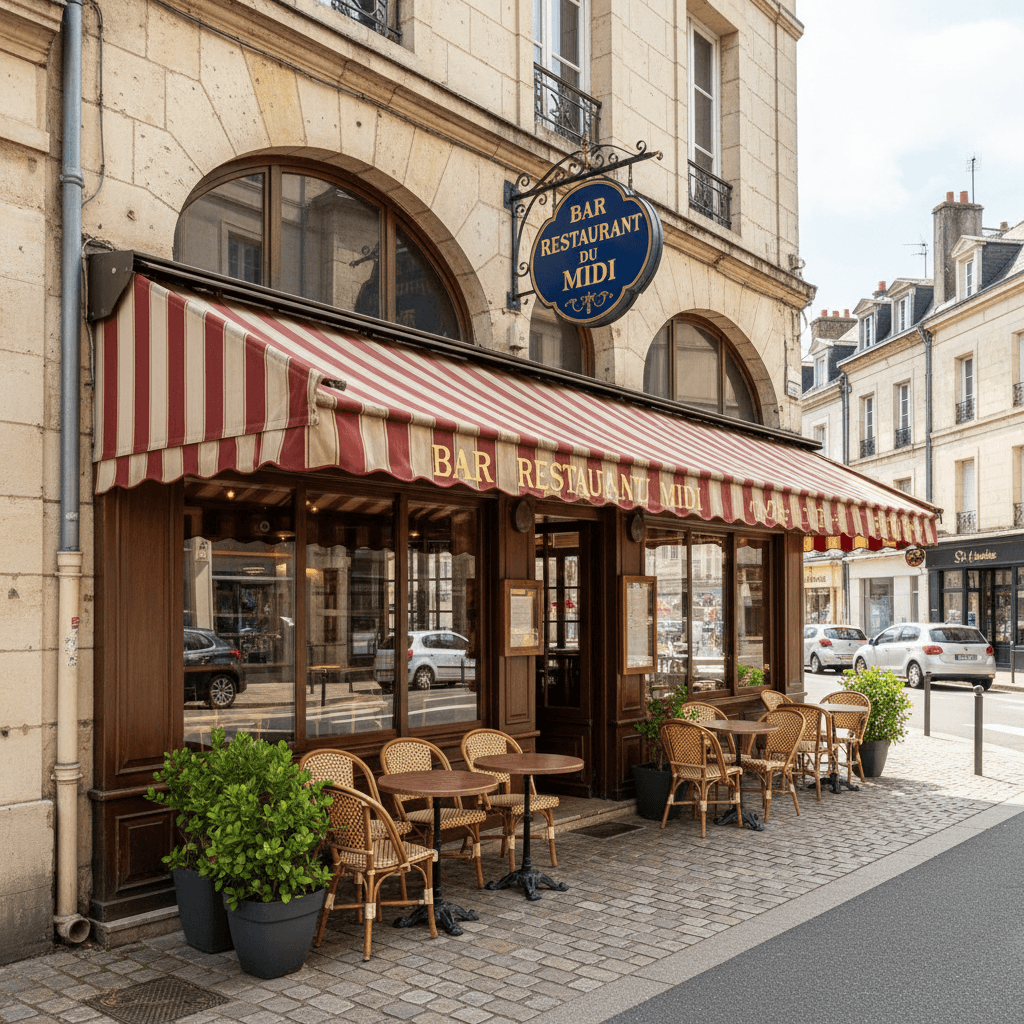 Bar-brasserie à Évreux : terrasse - licence IV - Image 1
