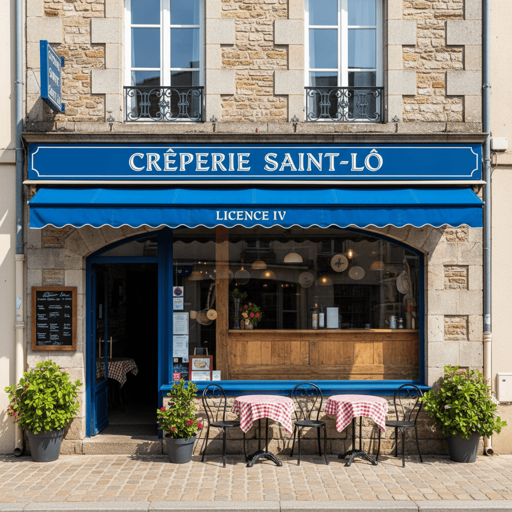 Restaurant 40m² à Saint-Lô : licence IV - Image 1
