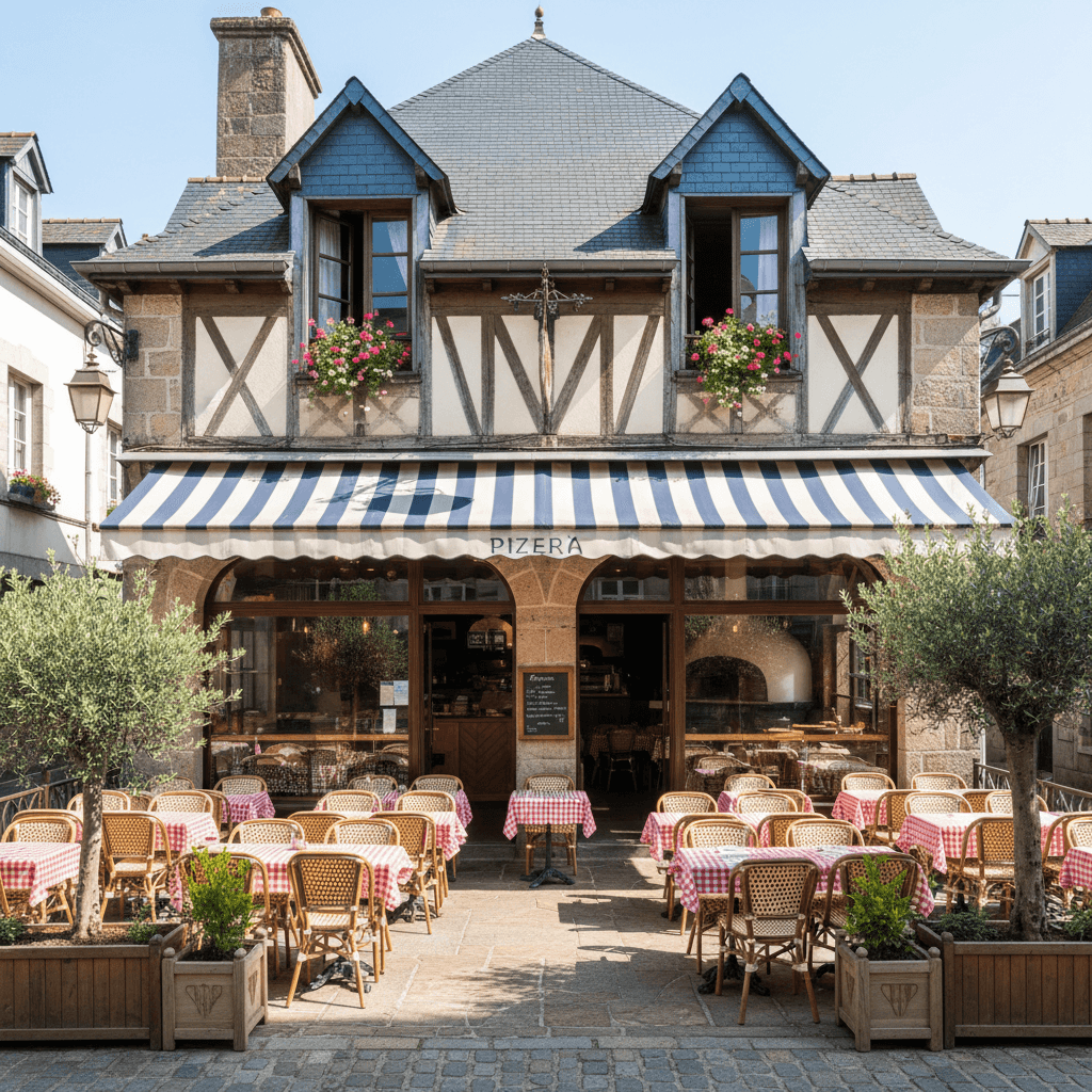 Restaurant à Vannes : terrasse - licence IV - Image 1