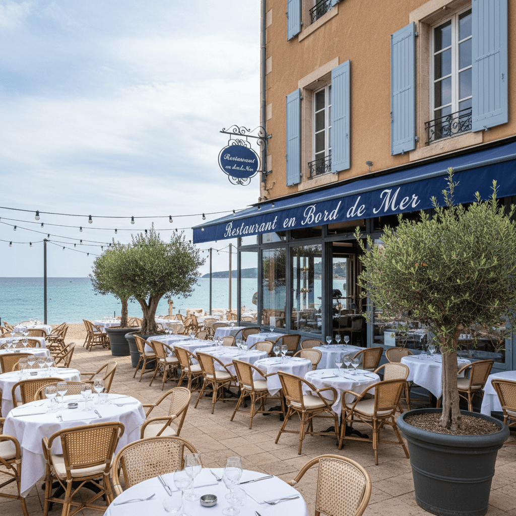 Restaurant 175m² à Grosseto-Prugna : terrasse - extraction - Image 1