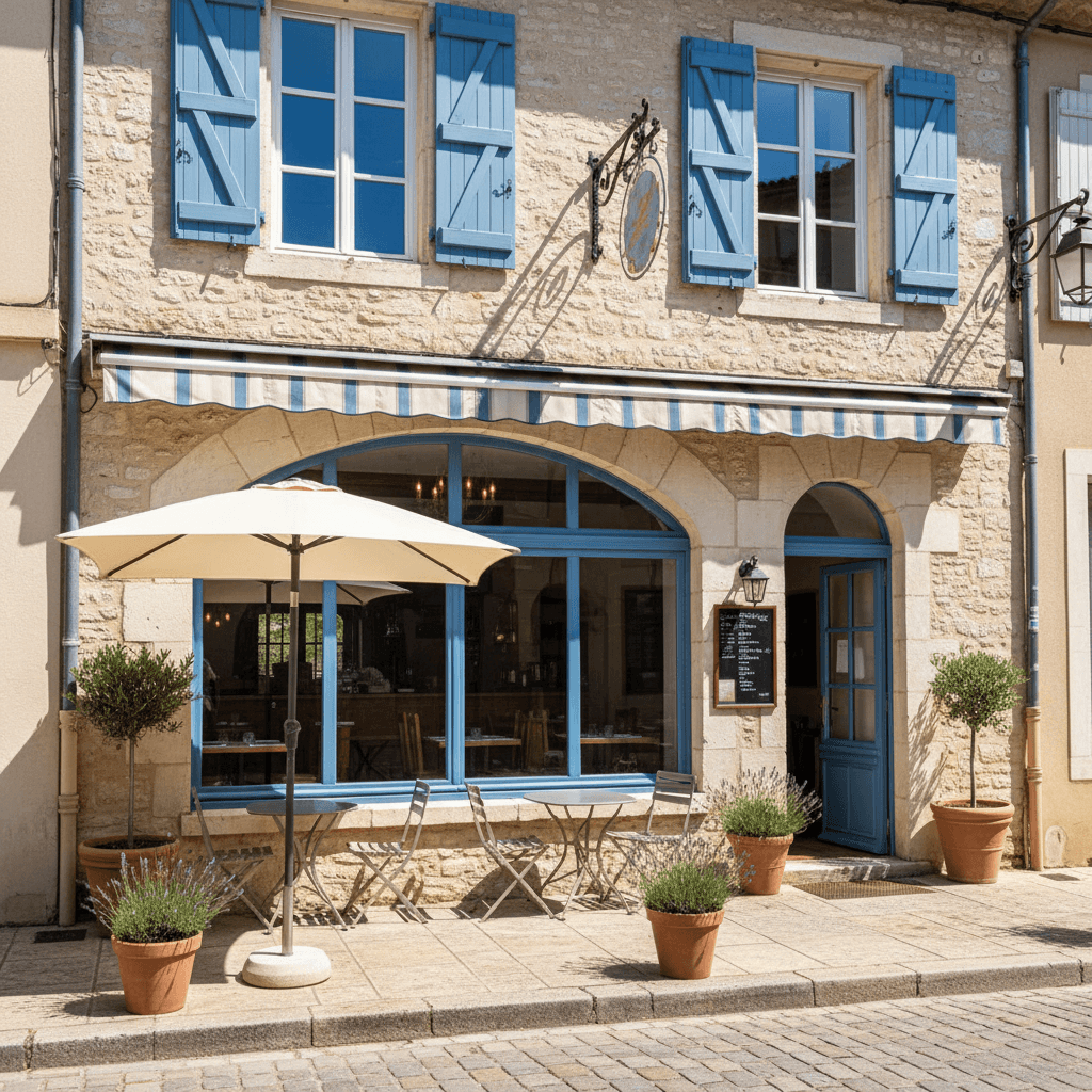 Restaurant à Thézan-Lès-Béziers : terrasse - licence IV - Image 1