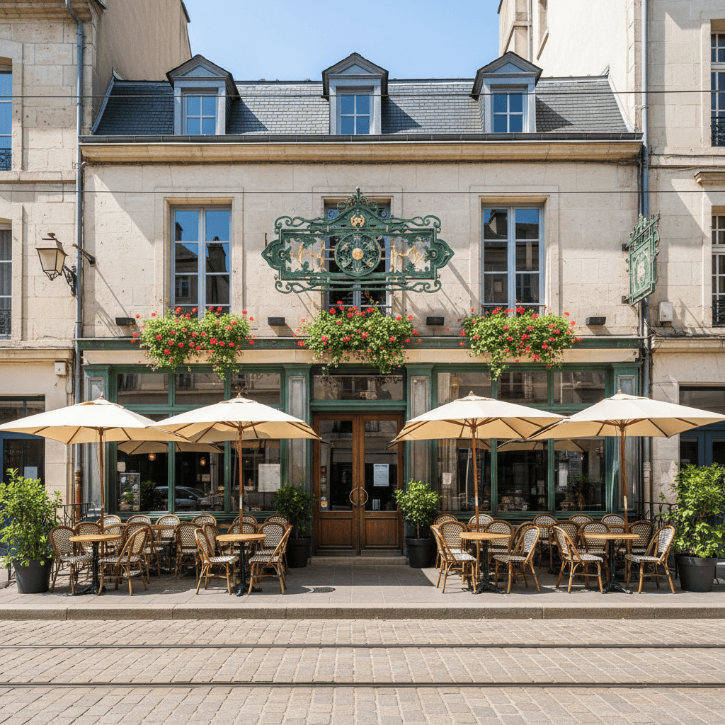 Bar-brasserie 220m² à Grenoble : terrasse - licence IV