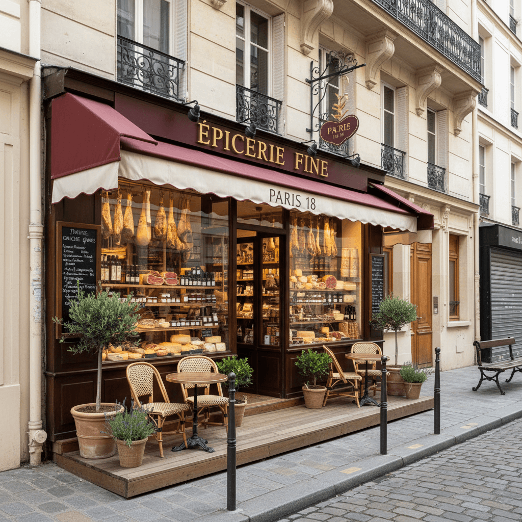 Epicerie fine avec terrasse à Paris - Opportunité rare - Image 1