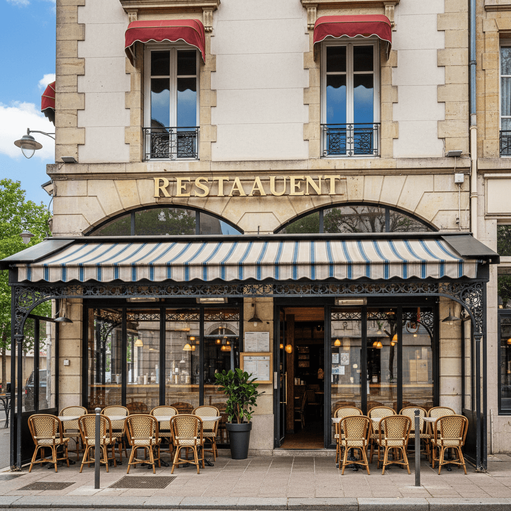 Restaurant 285m² à Vaulx-En-Velin : terrasse - licence IV - Image 1