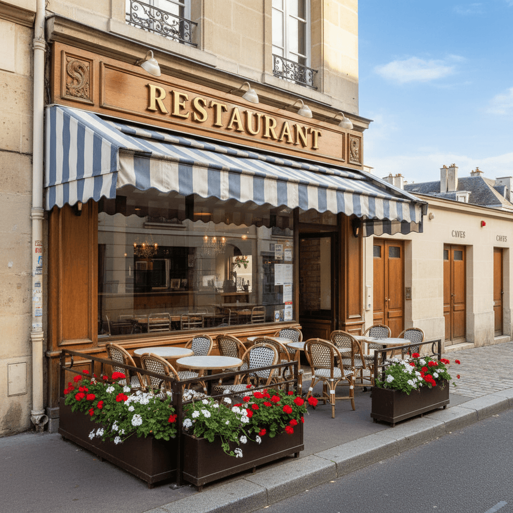 Restaurant clé en main à Courbevoie avec terrasse - Image 1