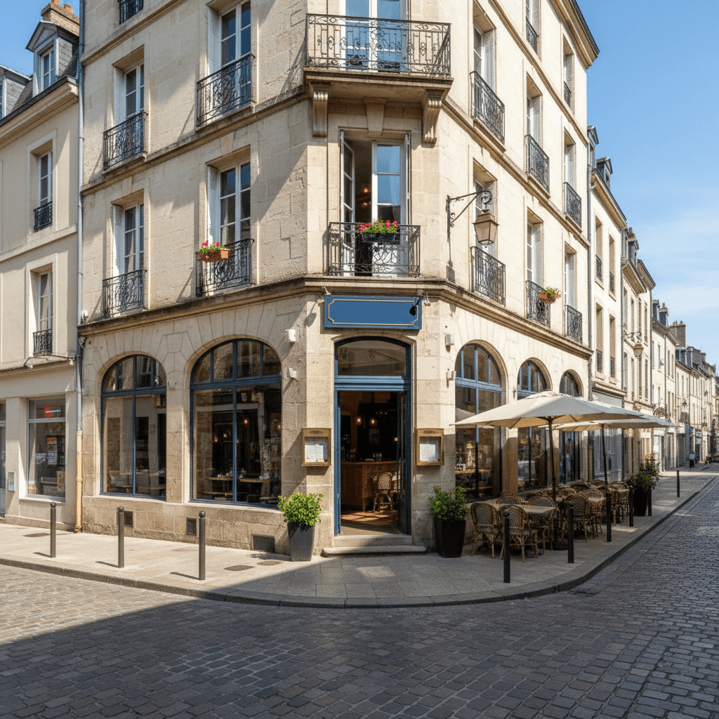 Restaurant 150m² à Clermont-Ferrand : terrasse - extraction