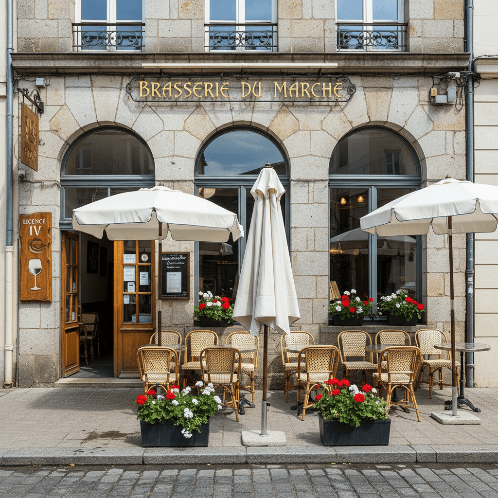 Restaurant à Rennes : terrasse - licence IV