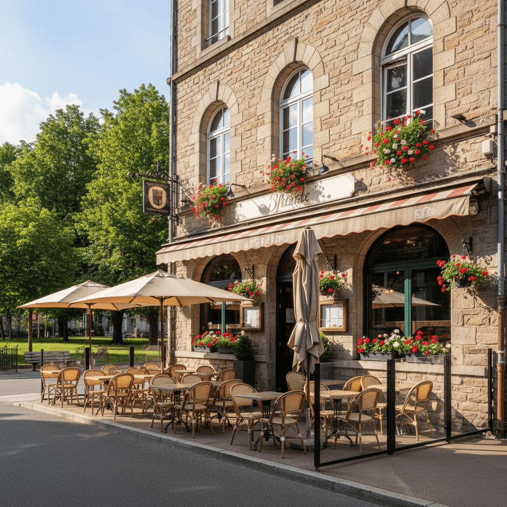 Restaurant 430m² à Épinal : terrasse - licence IV - Image 1