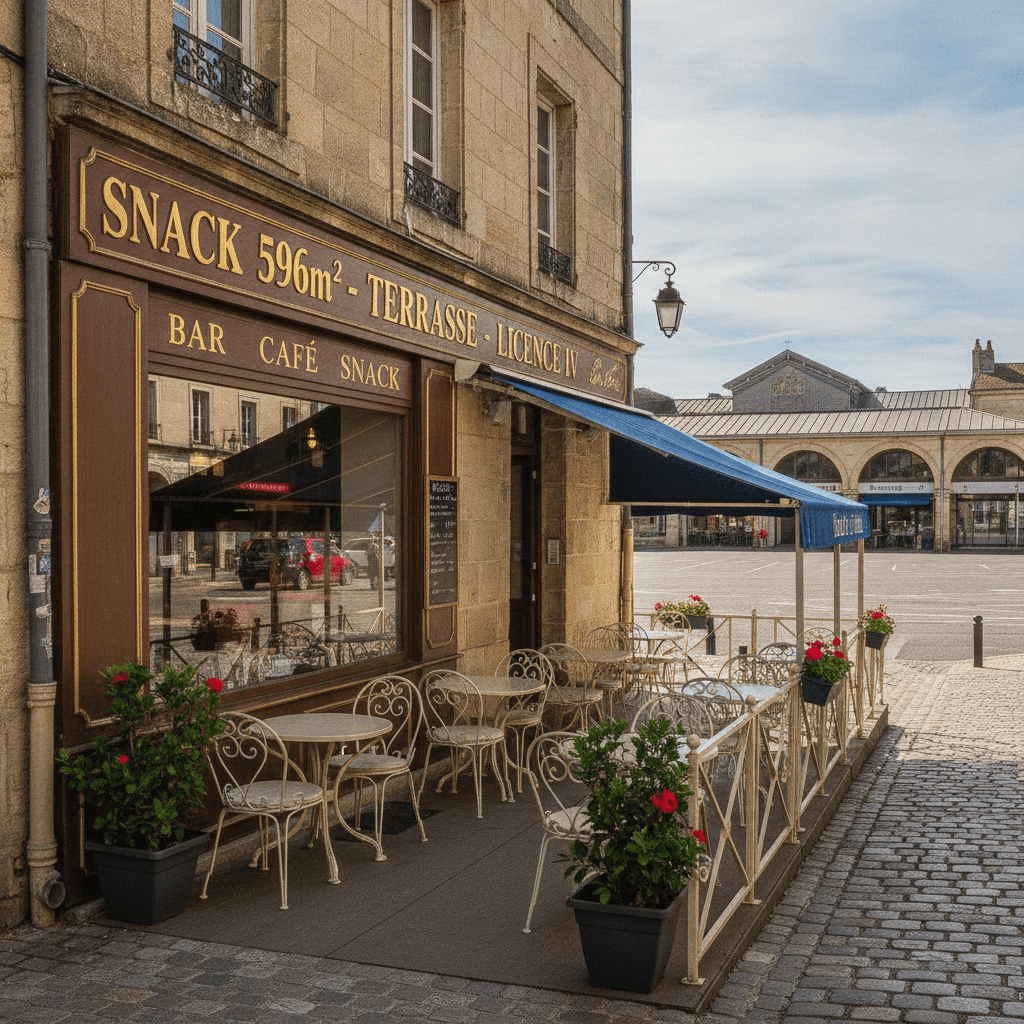 Snack 596m² à Moissac : terrasse - licence IV - Image 1