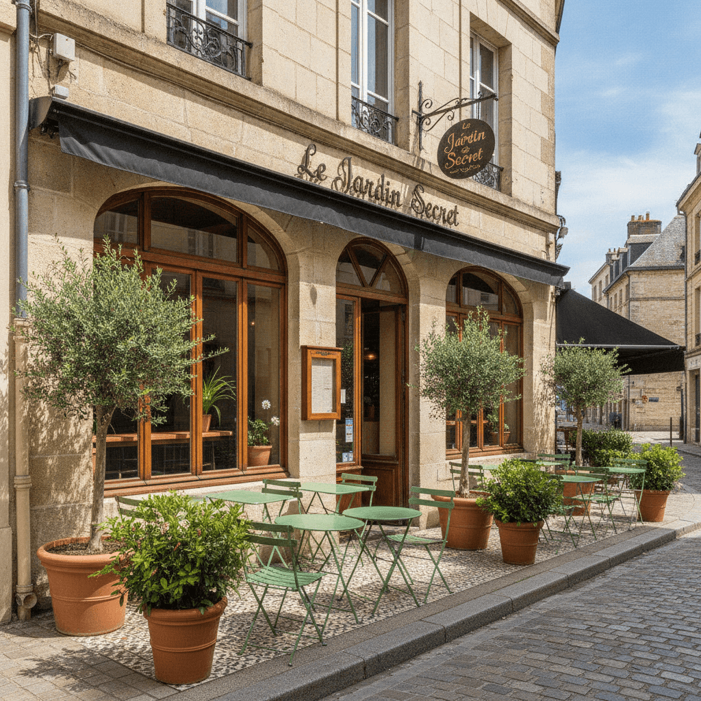 Restaurant 71m² à Rennes : terrasse - extraction