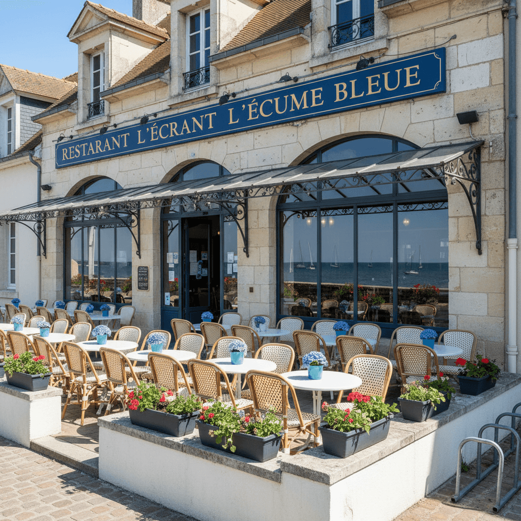 Restaurant à Mouilleron-Le-Captif : terrasse - extraction - Image 1