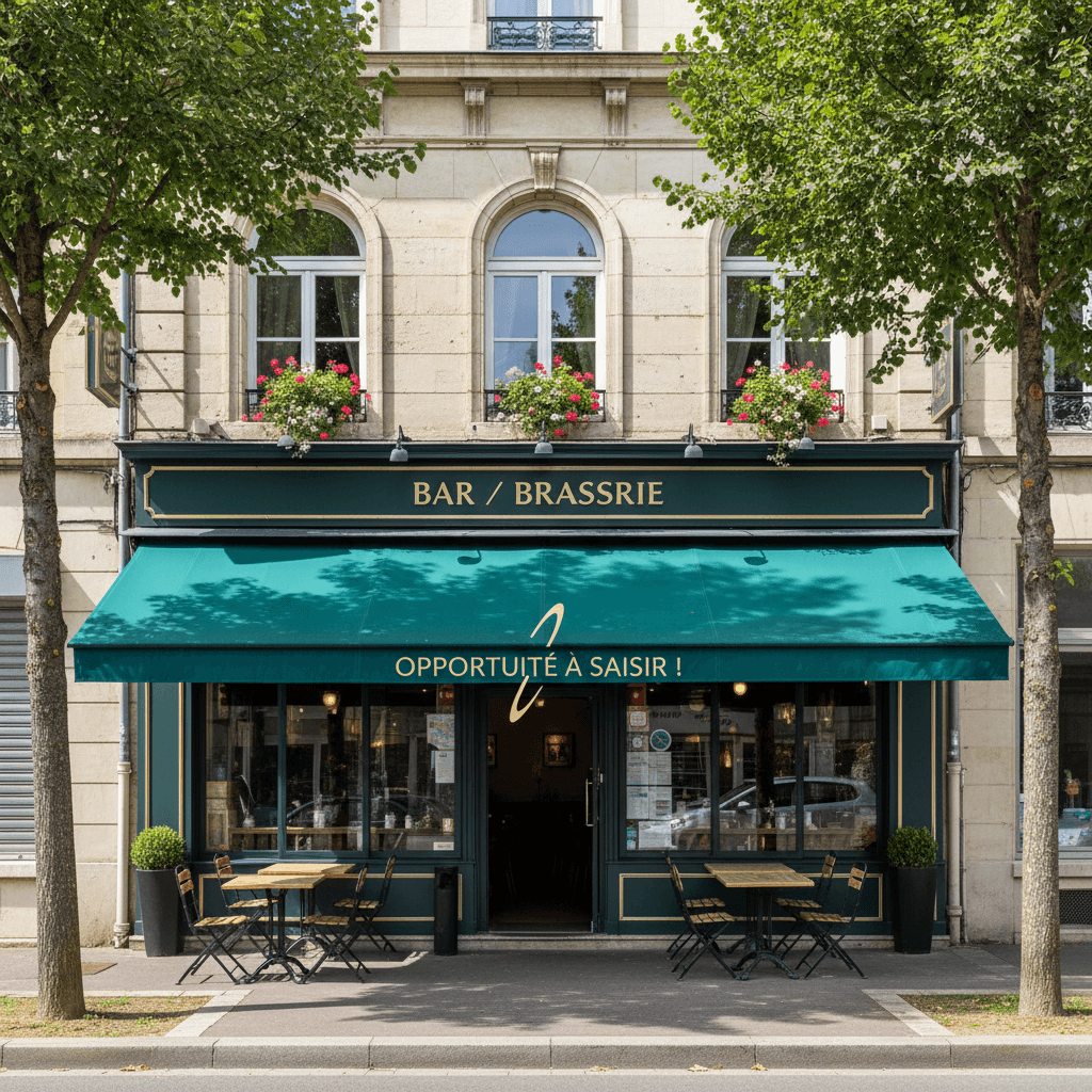 Bar-brasserie 370m² à Bauvin : terrasse - licence IV - Image 1