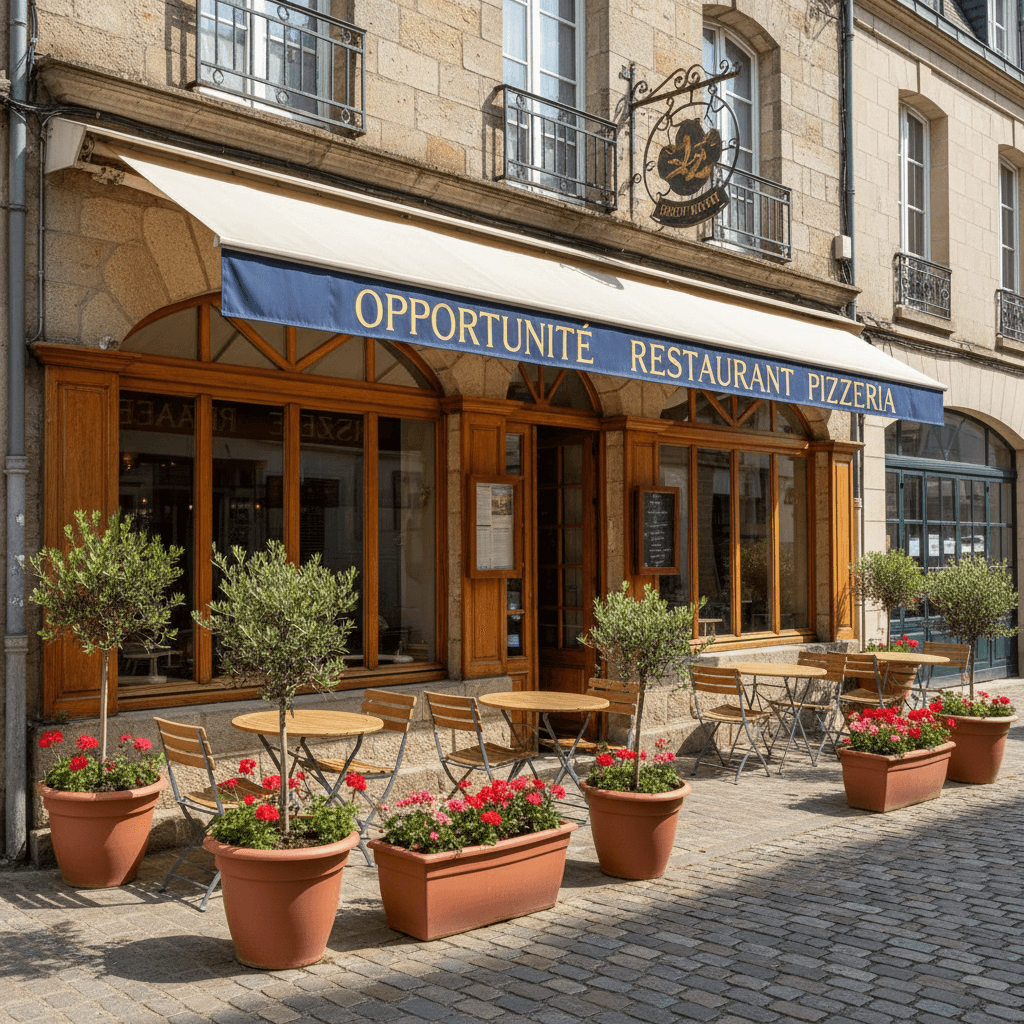 Restaurant 200m² à Guérande : terrasse - licence IV - Image 1