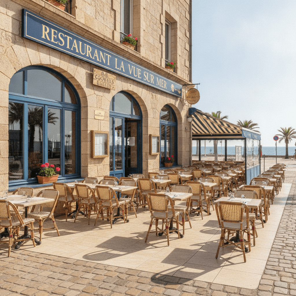 Restaurant 50m² à Canet-en-Roussillon : terrasse - licence IV - Image 1
