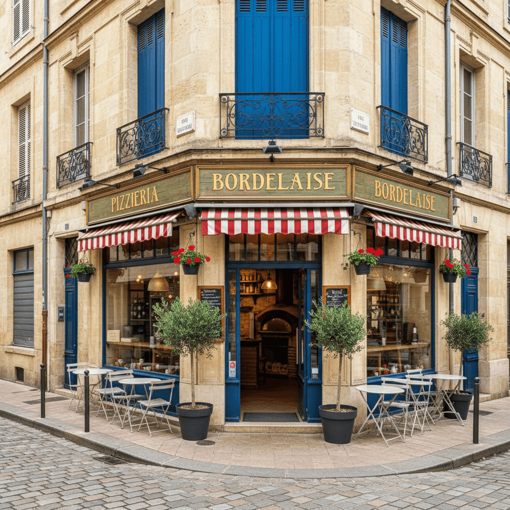 Restaurant 50m² à Bordeaux : terrasse - extraction - Image 1