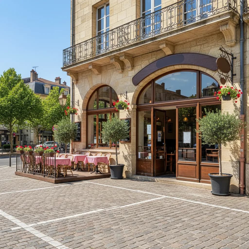 Restaurant 89m² à Bordeaux : terrasse - licence IV - Image 1