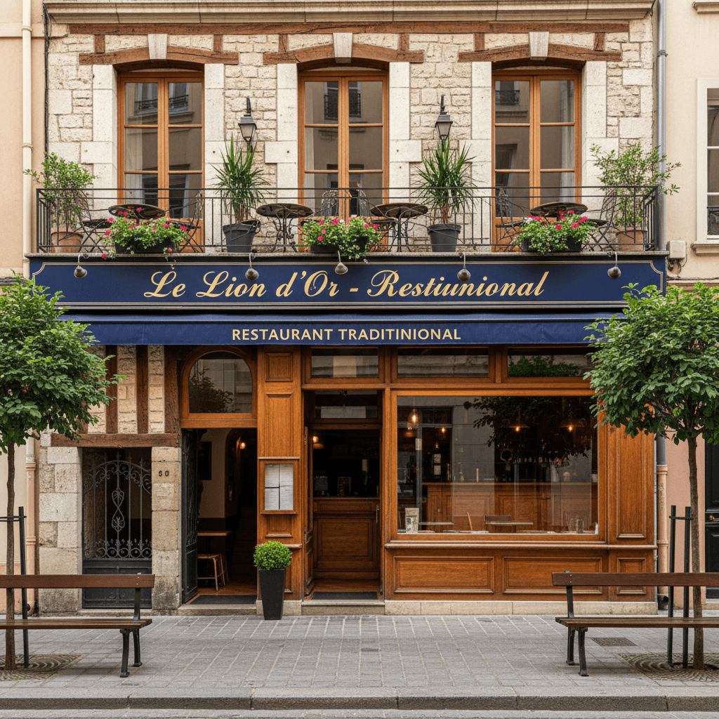 Restaurant 77m² à Lyon : terrasse - extraction - Image 1