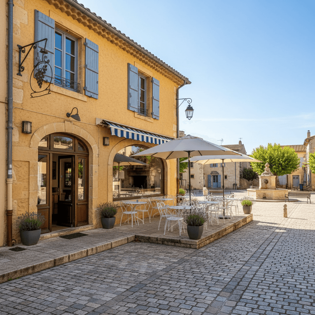 Restaurant à Apt : terrasse - licence IV - Image 1