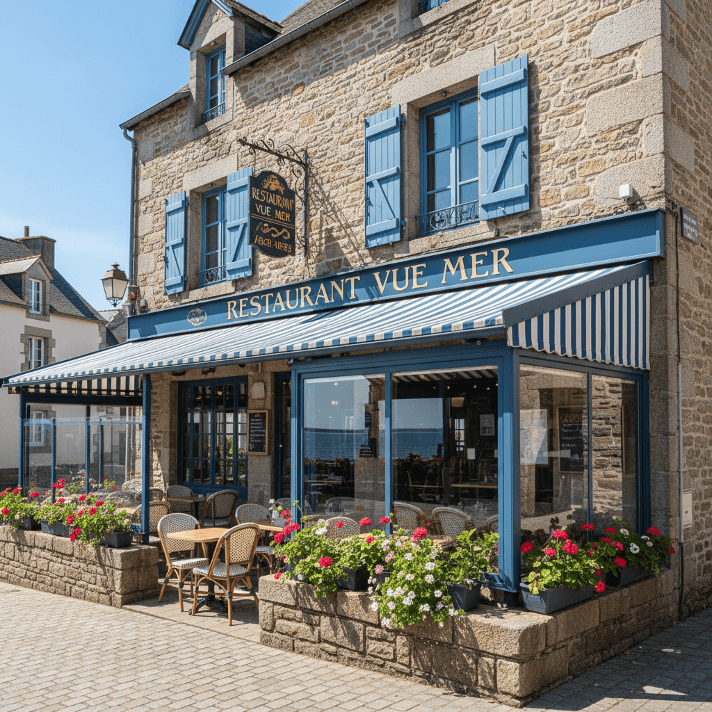 Restaurant à Vannes : terrasse - licence IV - Image 1