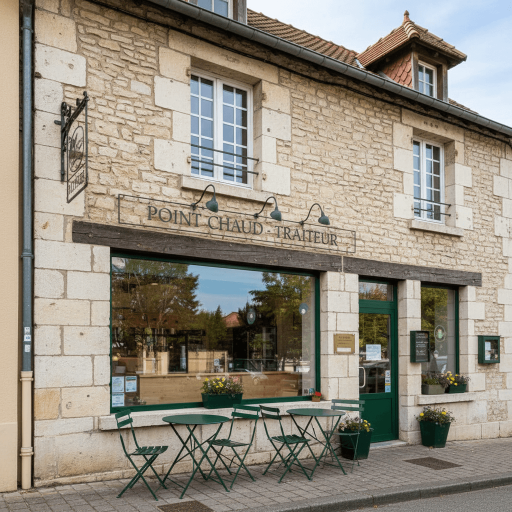 Fast-food 215m² à Lyon : terrasse - licence IV