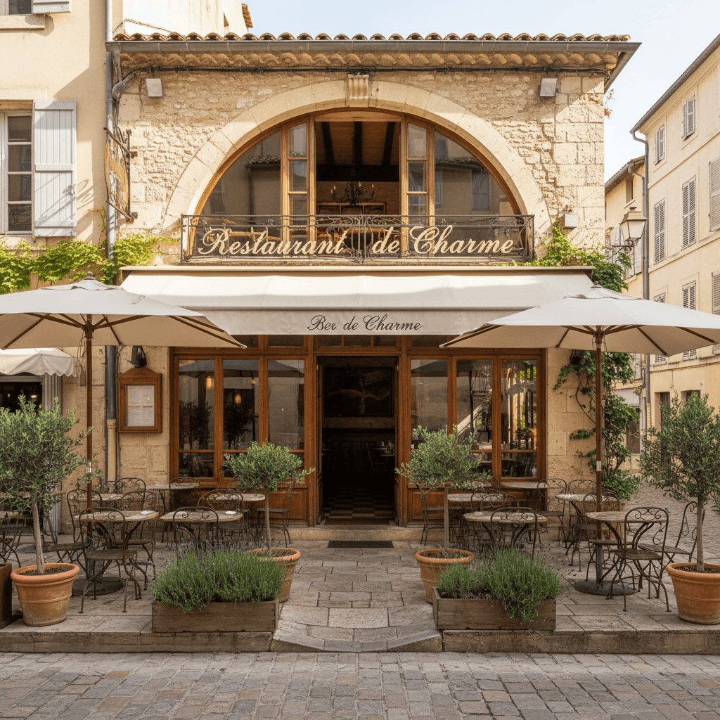 Restaurant 50m² à Aix-En-Provence : terrasse - extraction - Image 1