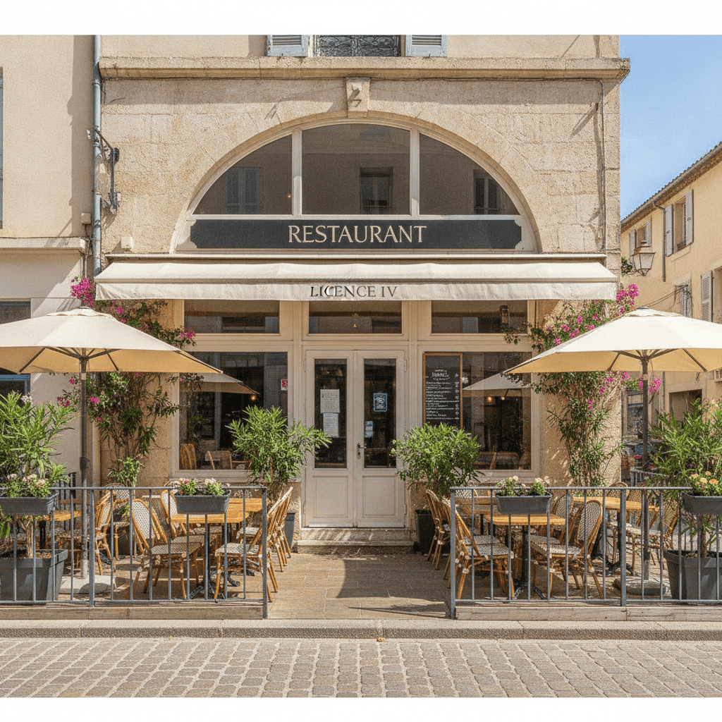 Restaurant 200m² à La Ciotat : terrasse - licence IV - Image 1