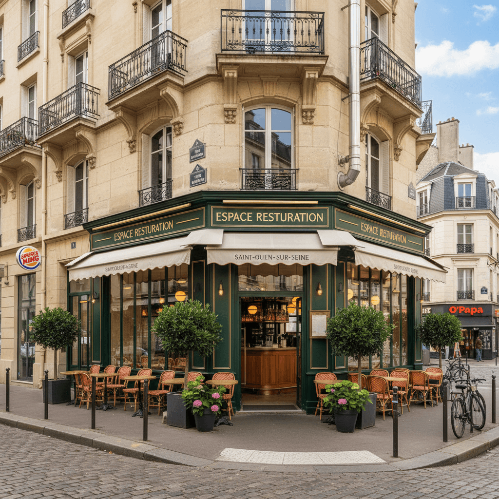 Espace Restauration de 200 m² à Saint-Ouen-sur-Seine - Image 1