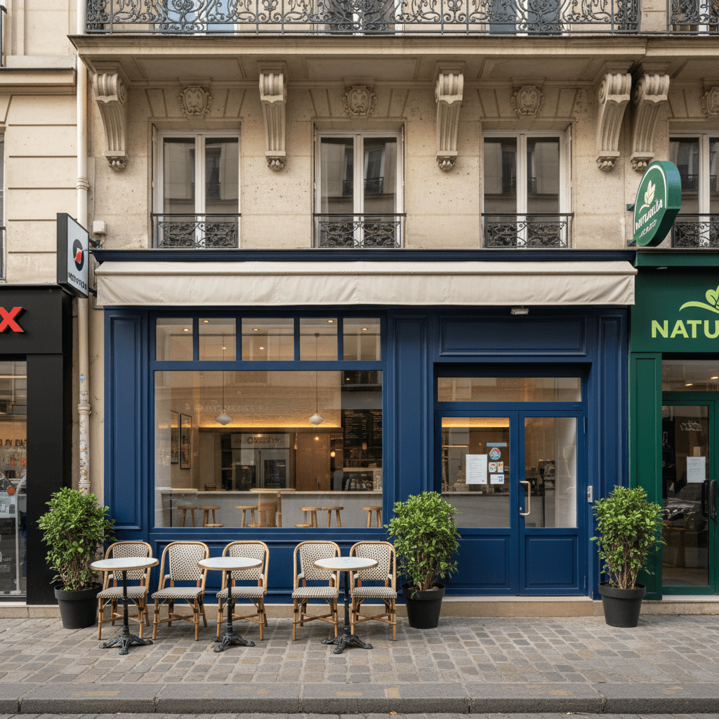 Fast-food 35m² à Paris : extraction - Image 1