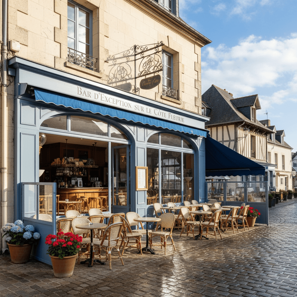 Bar-brasserie 45m² à Trouville-Sur-Mer : terrasse - licence IV - Image 1