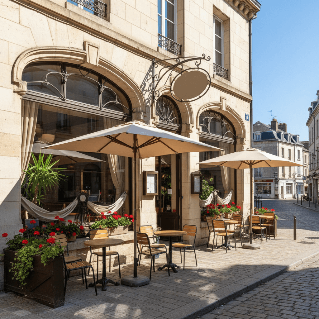 Restaurant 873m² à Vouziers : terrasse - licence IV - Image 1