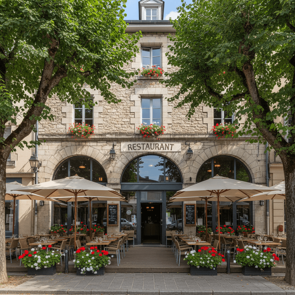 Restaurant 186m² à Gières : terrasse - licence IV - Image 1